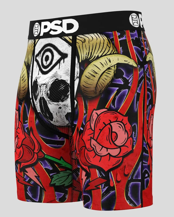 PSD Men's Multicolor Bones Boxer Briefs Extra Large Underwear - 224180065-MUL-XL
