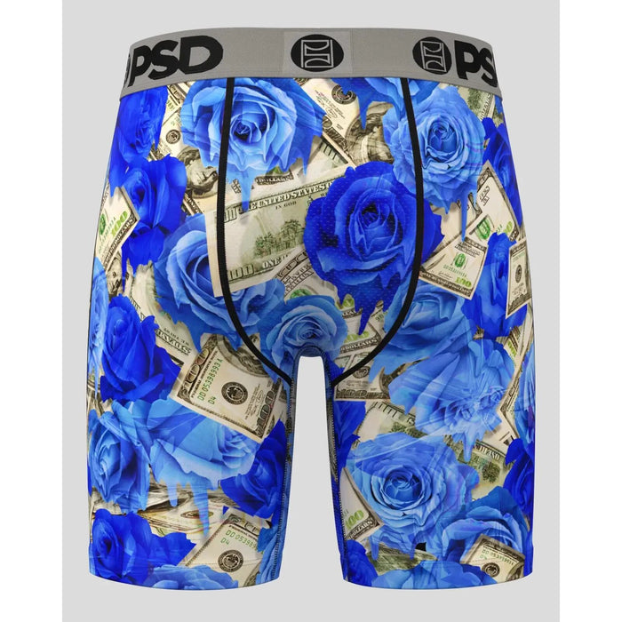 PSD Men's Multicolor Ro$Es Melt Boxer Briefs Small Underwear - 224180021-MUL-S