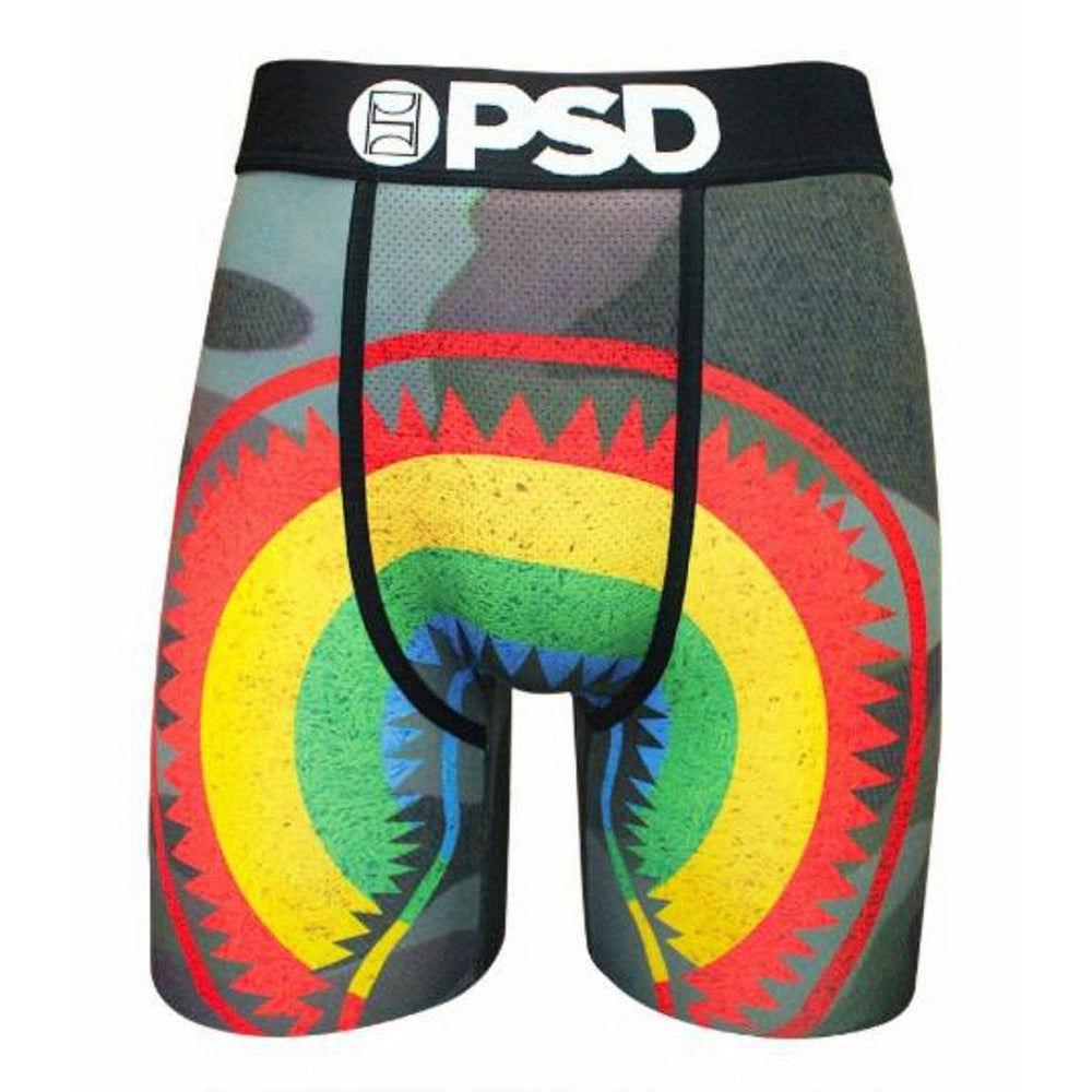 PSD Camo Rainbow Mens Multicolored Boxer Briefs Small Underwear — WatchCo