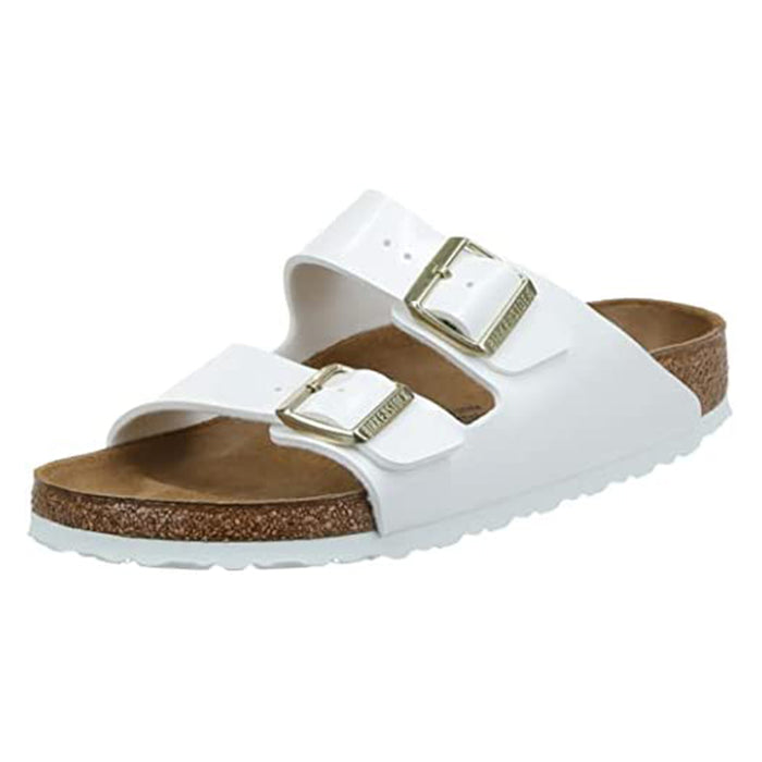 Birkenstock Unisex White 40 EU Arizona Synthetic Sandals - 51731-40 —  WatchCo