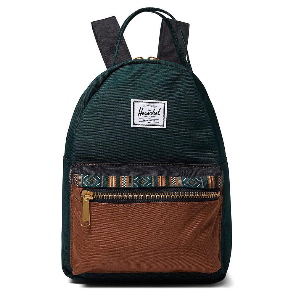 Herschel Unisex Scarab/Black/Saddle One Size Nova Mini Backpack - 1072 —  WatchCo
