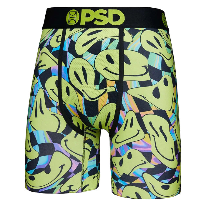 PSD Men's Multicolor Psycho Smiles Boxer Briefs Underwear - 422180051-MUL